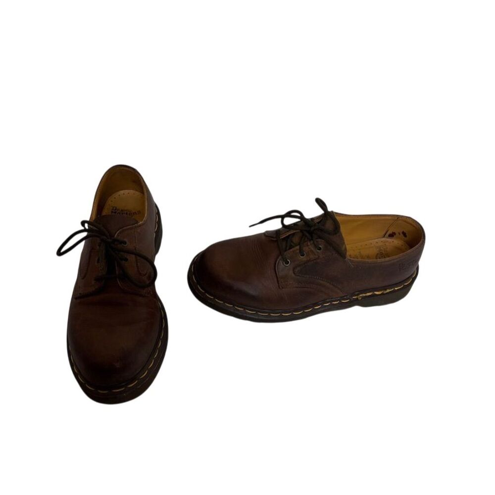 Vintage Dr. Martens 1461 Men's Brown Leather Oxford Shoes Size UK 5/ US 5.5